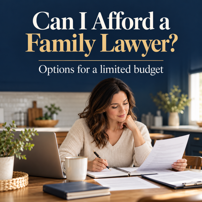 Can I Afford a Family Lawyer on a Limited Budget?