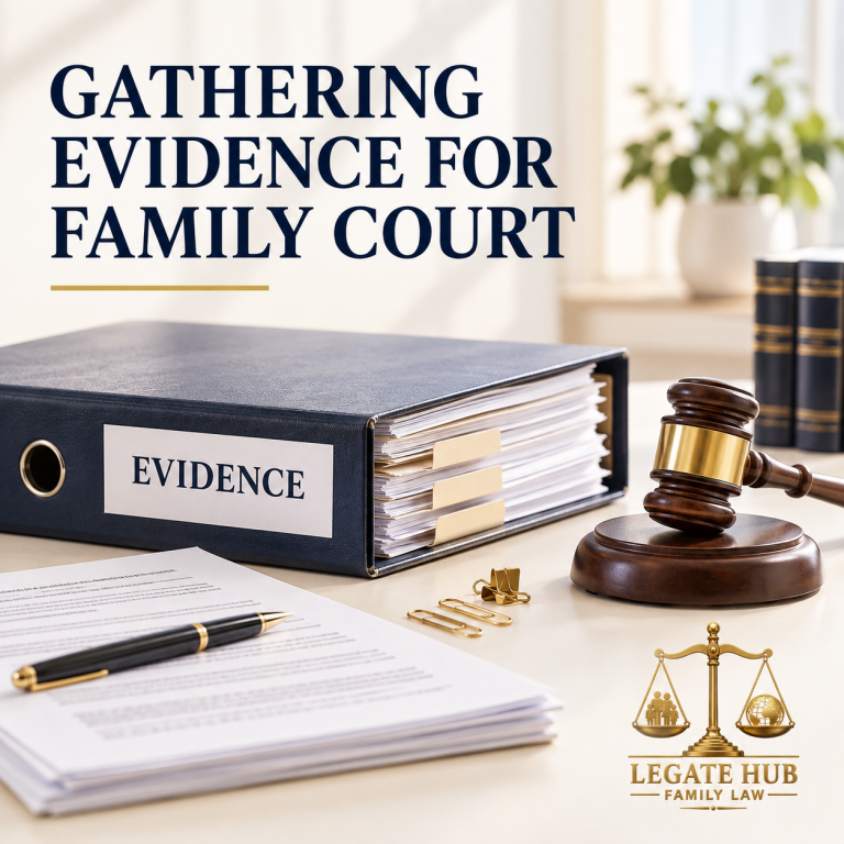 How Should I Gather and Present Evidence in Family Court?